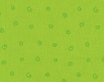 18,90 EUR/mètre Tissus Westfalen vert clair Squiggle Young Line 0,5 m de coton tissé