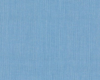 21,90 EUR/mètre Westfalenstoffe tissu uni bleu clair, 0,5 m coton tissé