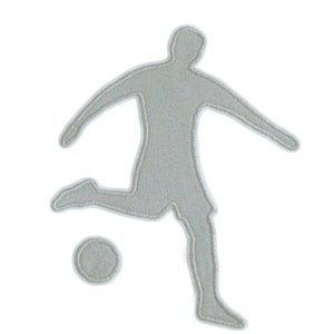 7.50 EUR/pièce patch footballeur, appliqué football patch patch cartable image 4