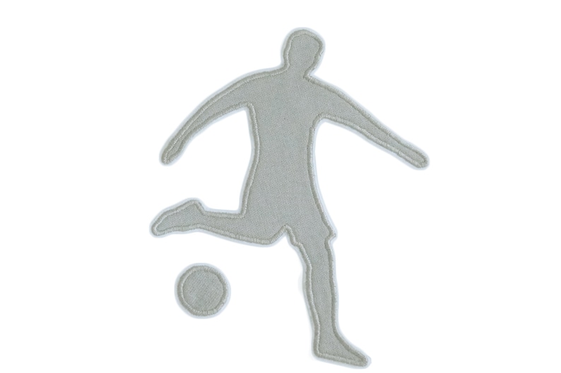 7.50 EUR/pièce patch footballeur, appliqué football patch patch cartable image 4