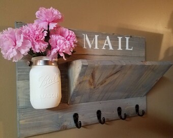 Rustic Home Decor Key Holder Rustic Decor Key Rack Home Etsy