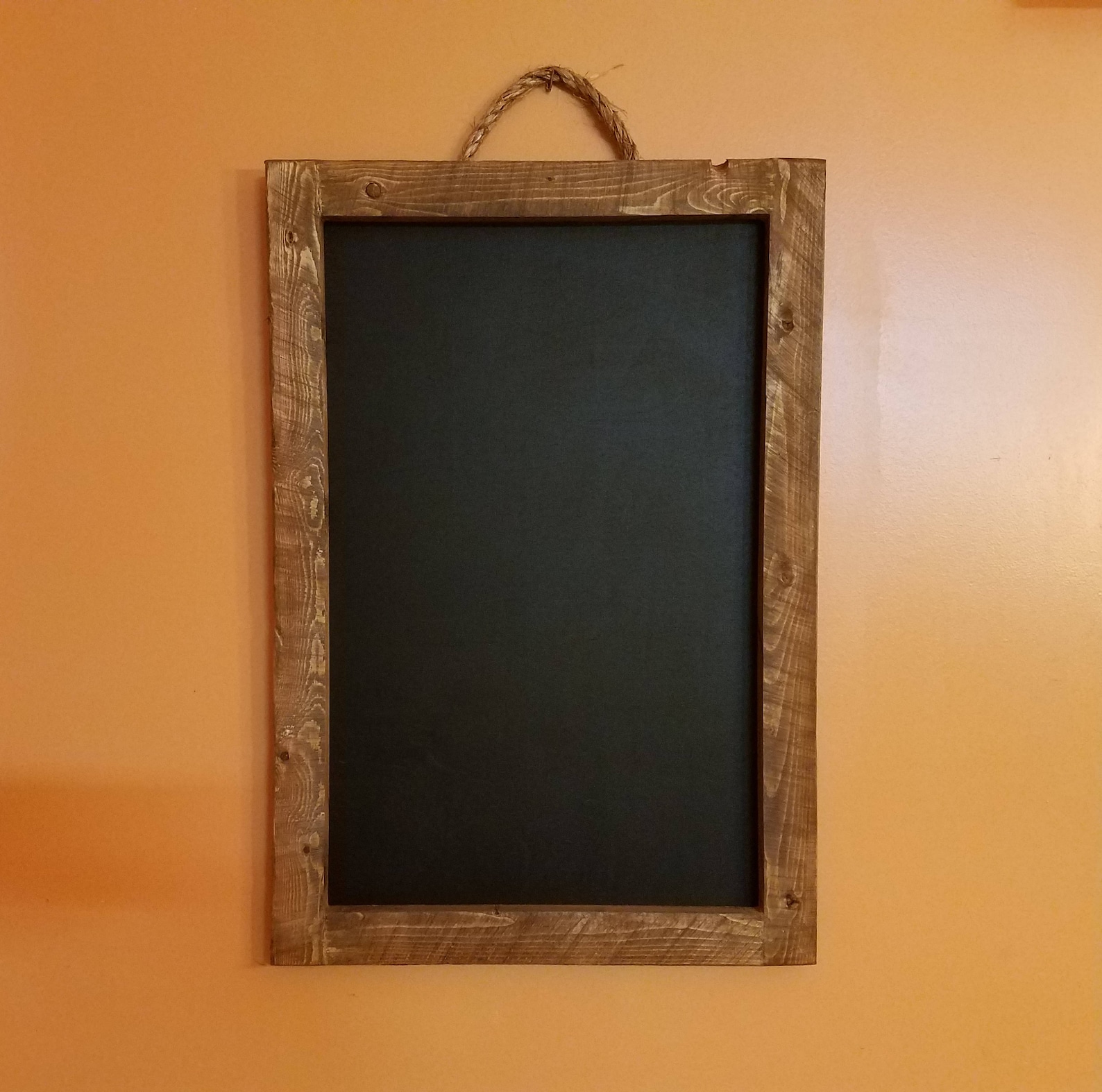 Rustic Home Decor chalkboard 16 x 24 Chalkboard frame Etsy