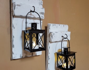 Distressed sconces, gift ideas, decorating ideas, bedroom decor, Bathroom decor, kitchen decor, Farmhouse rustic, mini  sconces 5 x 10