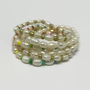 Freshwater Pearl Beaded Bracelet