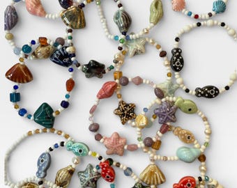 Beachy Summer Beaded Bracelet