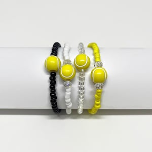 Tennis Ball Bracelet / Tennis Ball Jewelry / Tennis Ball Gift
