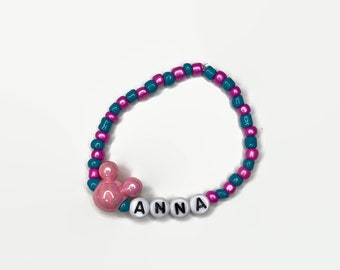 Customizable Disney Mickey Mouse Name Bracelet