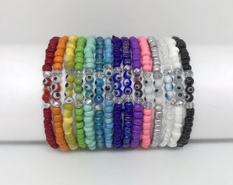 Colorful Evil Eye Bracelet