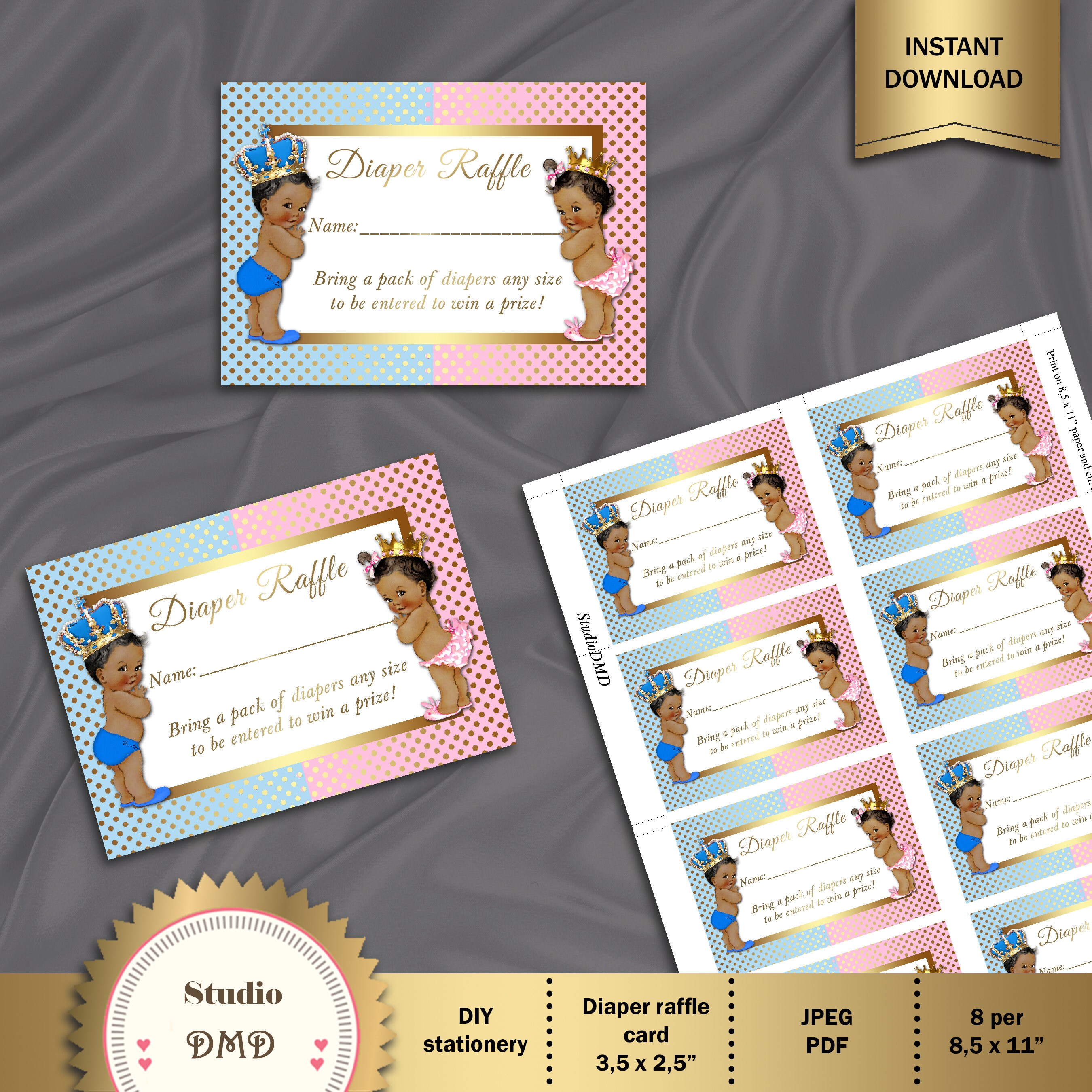 diaper raffle card printable diaper raffle card royal baby raffle cards