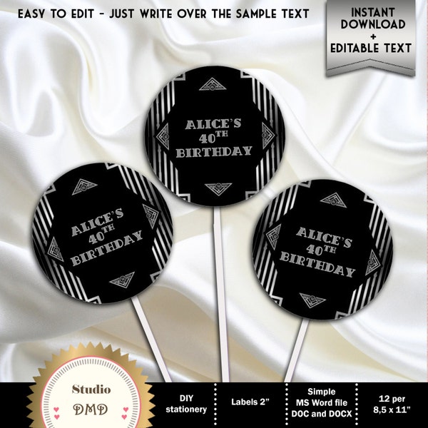 Gatsby Art - Etsy
