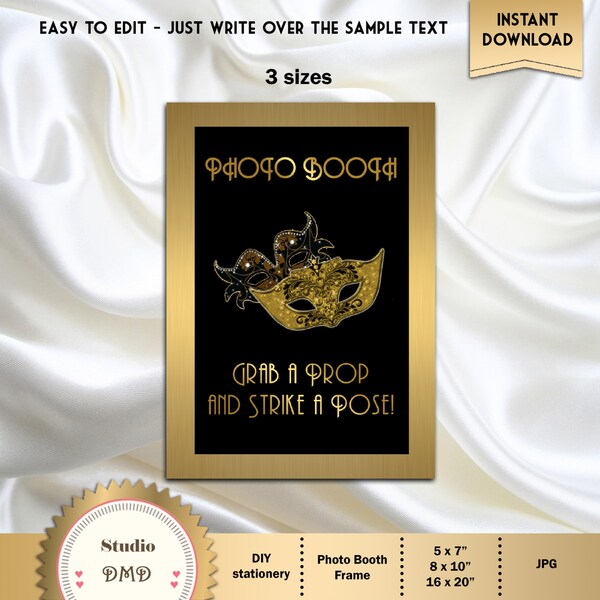Mask Photo Booth - Etsy