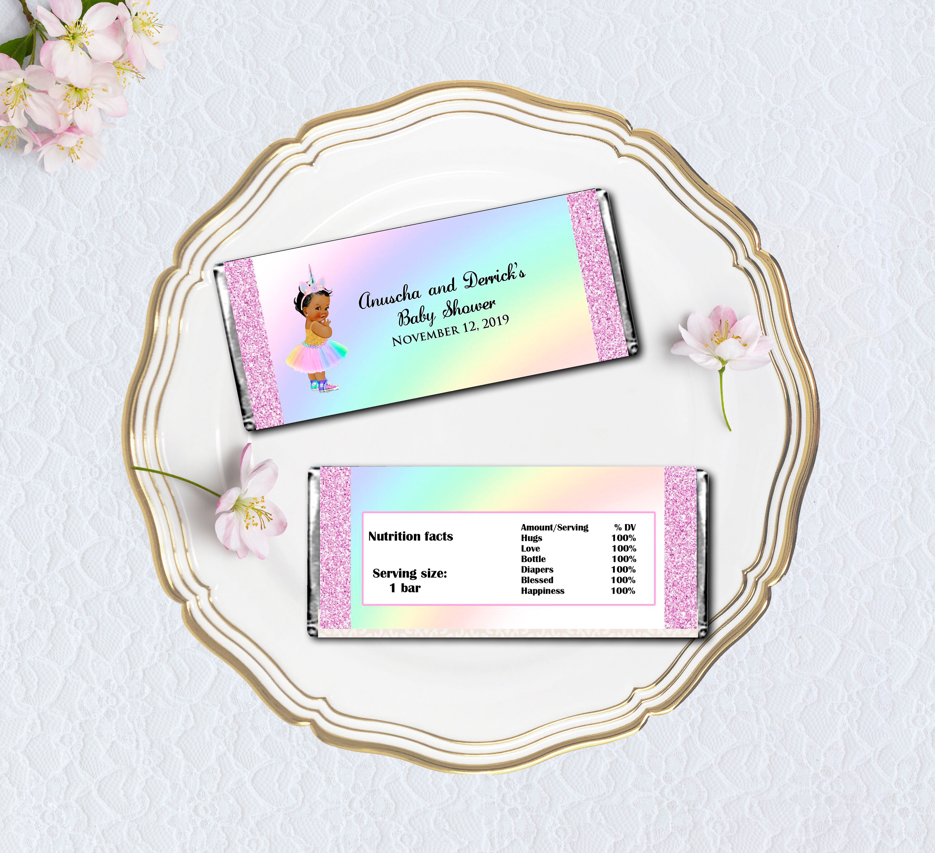Printable Candy Bar Wrapper Hershey's Chocolate Wrapper | Etsy