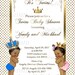Printable Prince and Princess Baby Shower Invitation, Royal Baby Shower ...