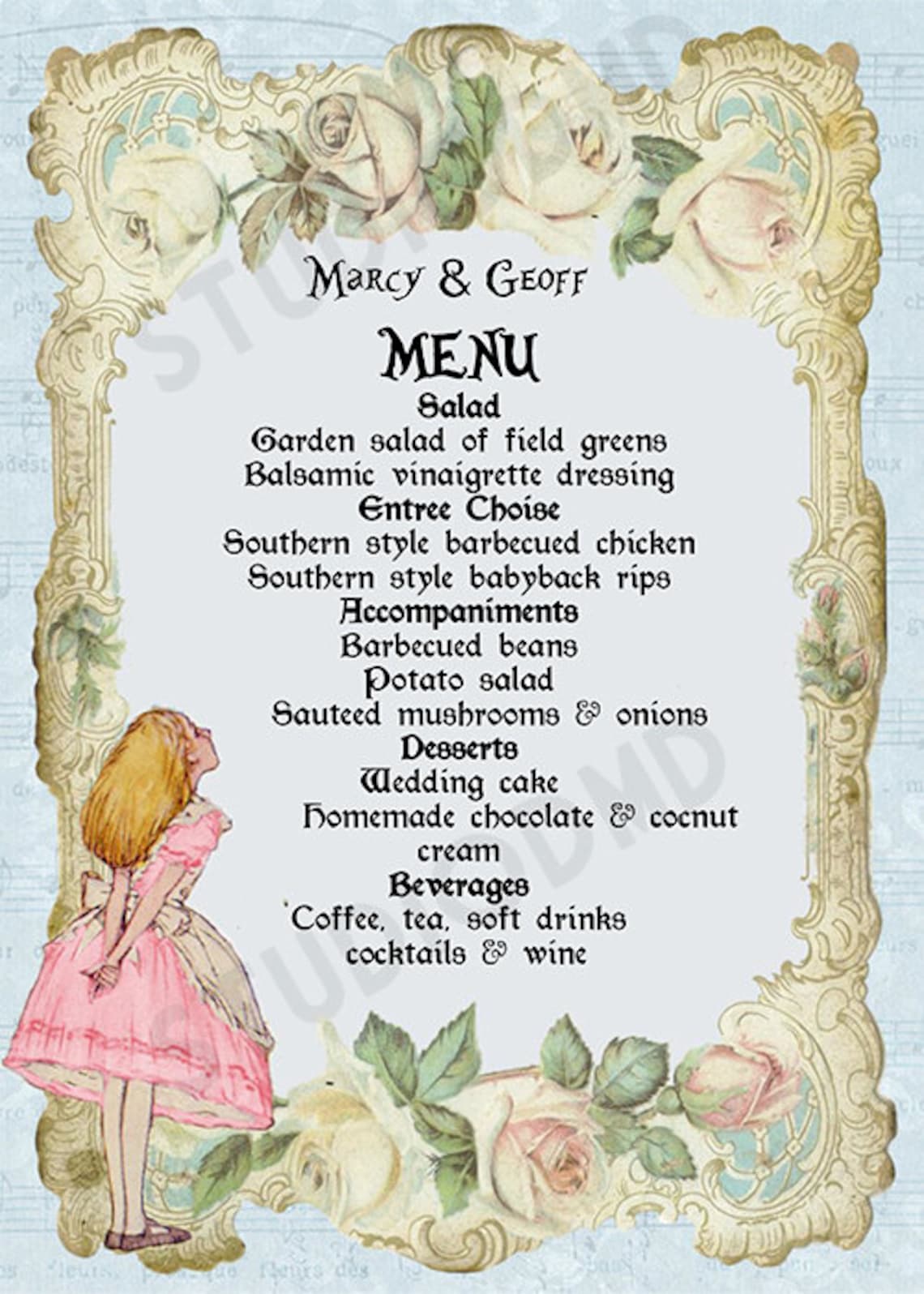 Prinable Menu Template Alice in Wonderland Mad Hatter Tea Etsy Prinable Menu Template Alice in Wonderland Mad Hatter Tea Etsy