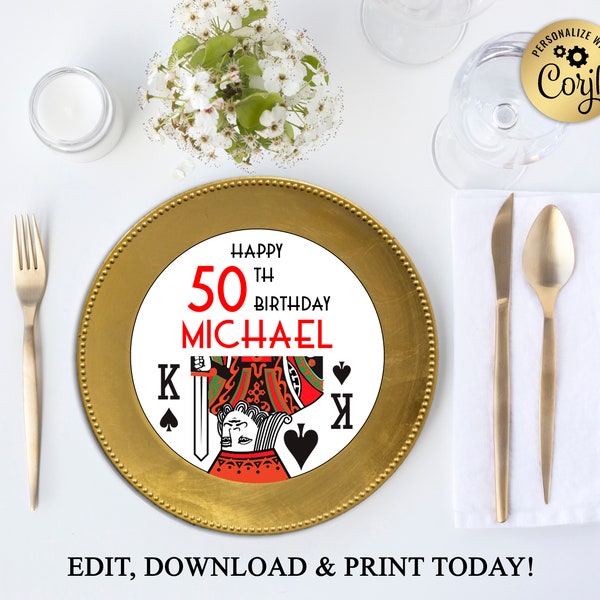 Vegas Centerpiece - Etsy