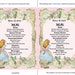 Printable Menu Card Template, Alice in Wonderland, Mad Hatter Tea Party ...