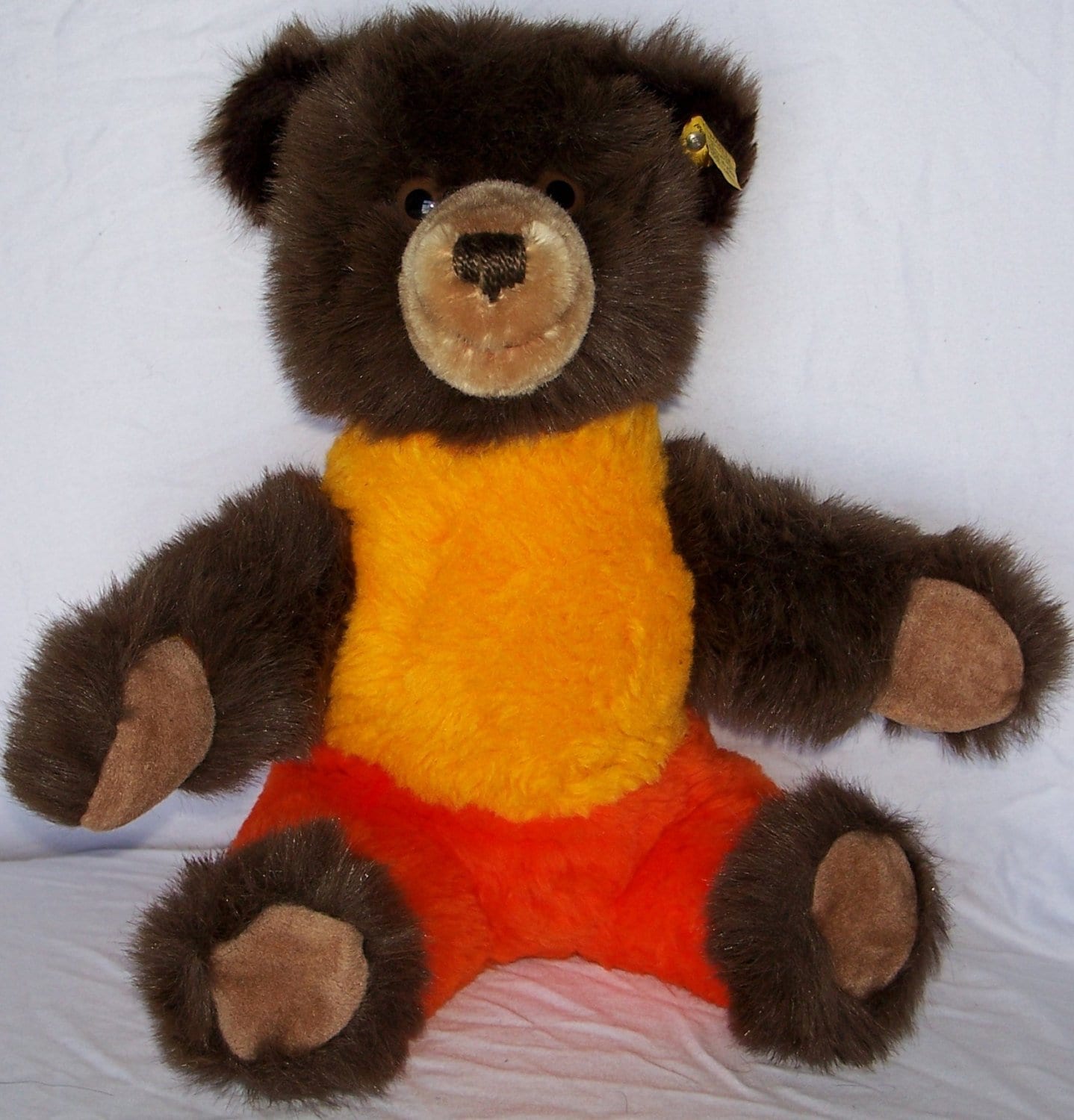 steiff happy teddy bear