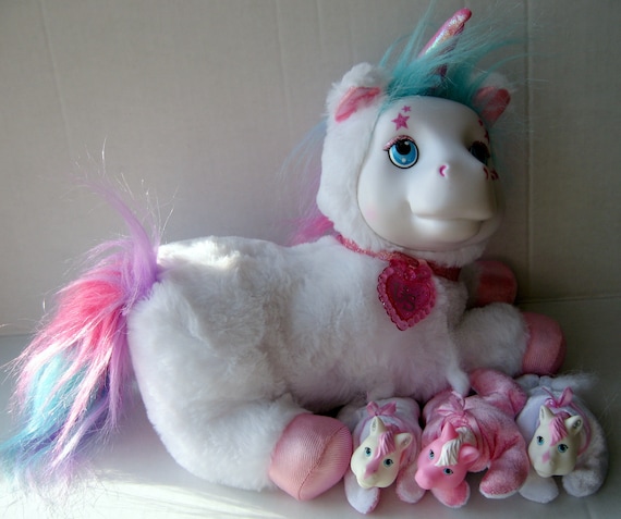 unicorn pony surprise mom and baby