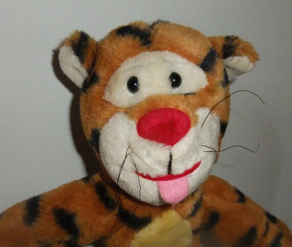 tigger big feet plush