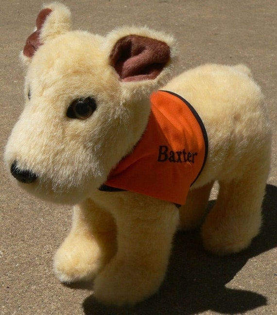 baxter stuffed dog