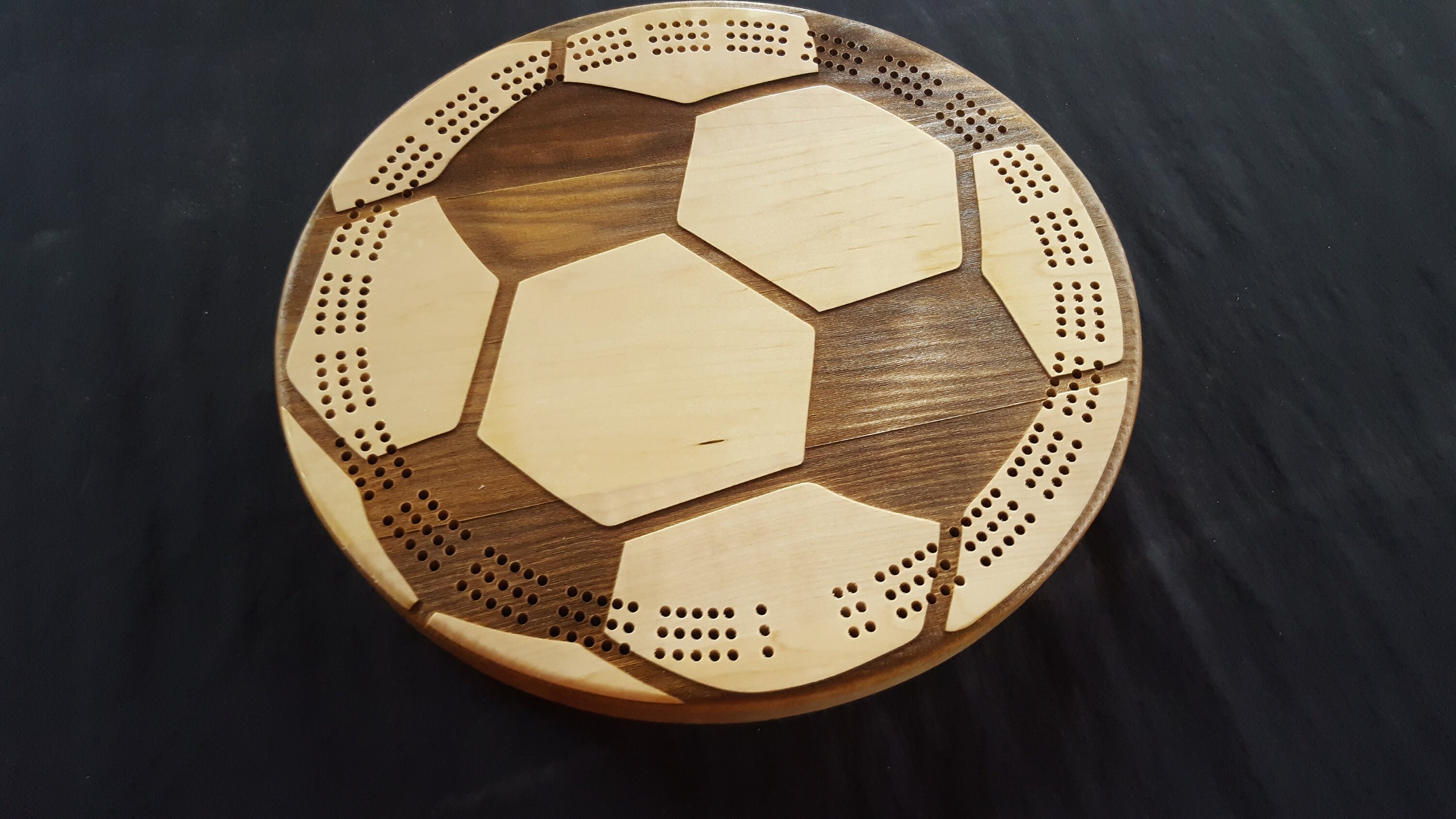 Cribbage Board Soccer Etsy