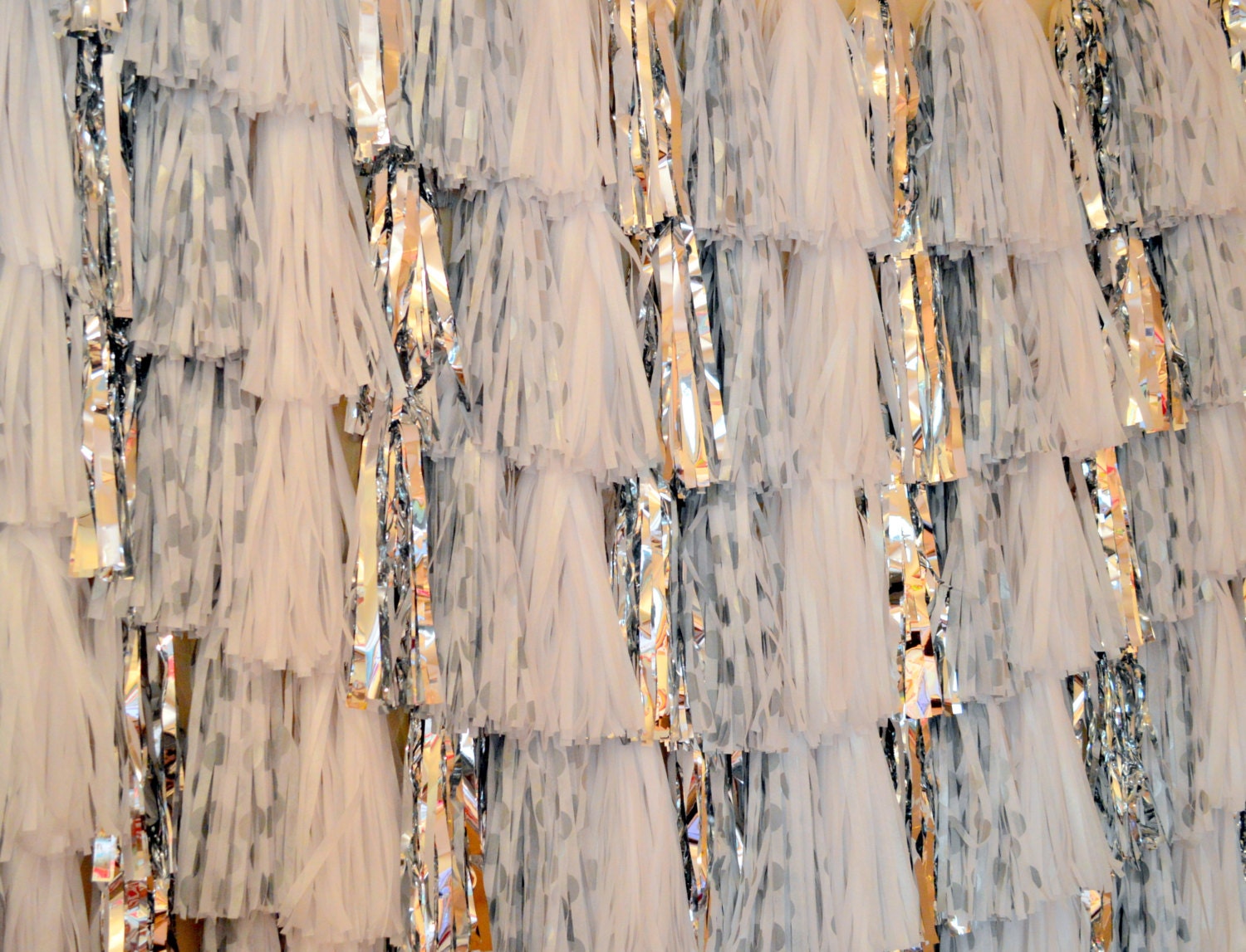 Custom Tassel Garland Photo Backdrop Full Wedding Backdrop Etsy