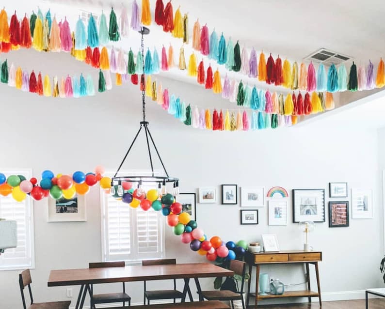 Custom Tassel Garland Home Office Decor Tassel Garland Etsy