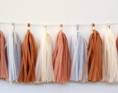 Boho rainbow decor, Bohemian Style Tassel Garland, Rustic Wedding, Boho decor, Rustic Tassel Garland, Rustic Boho, Little Pumpkin Il_170x135
