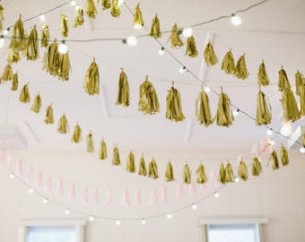 Custom classroom tassel garland - choose your own colors - classroom decoration