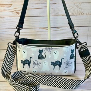 Aries Crossbody Bag / Halloween/Black Cats/Ghosts/Minimalist Bag