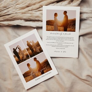 Hochzeit Foto Dankeschön Note Vorlage Foto Dankeschön Karte Hinweis Boho Danke Minimal Minimalist Moderne Canva Danke Karte Einfach Danke