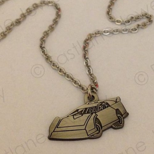 Winged Sprint Car Charm Necklace Racing Jewelry by Fastlane Etsy