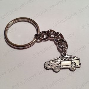 Dirt Modified Charm Keychain- Racing Jewelry by Fastlane Jewelry Exclusively