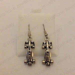 IRL / Indy Car Charm Earrings- Racing Jewelry by Fastlane Jewelry