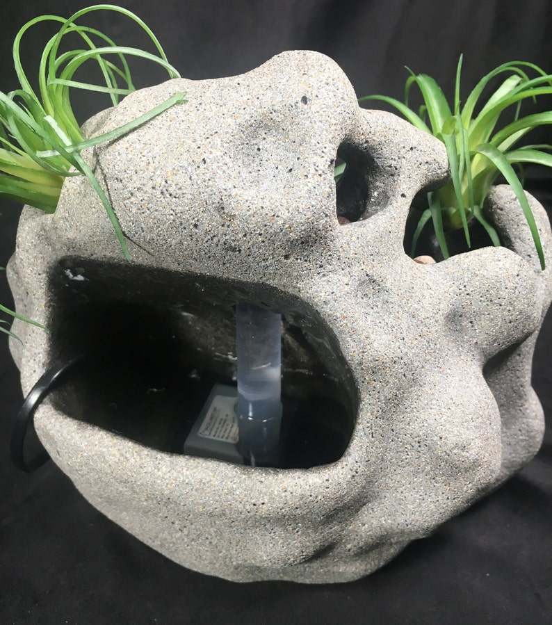 INDOOR WATER FOUNTAIN Organic Shape Natural Indoor Etsy