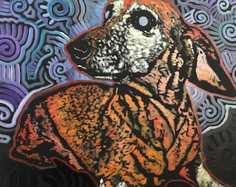 CUSTOM Pet Portrait by Matt Pecson Dog Portrait Cat Portrait Dog Lover Gift Dog Mom Gift Best Selling Items