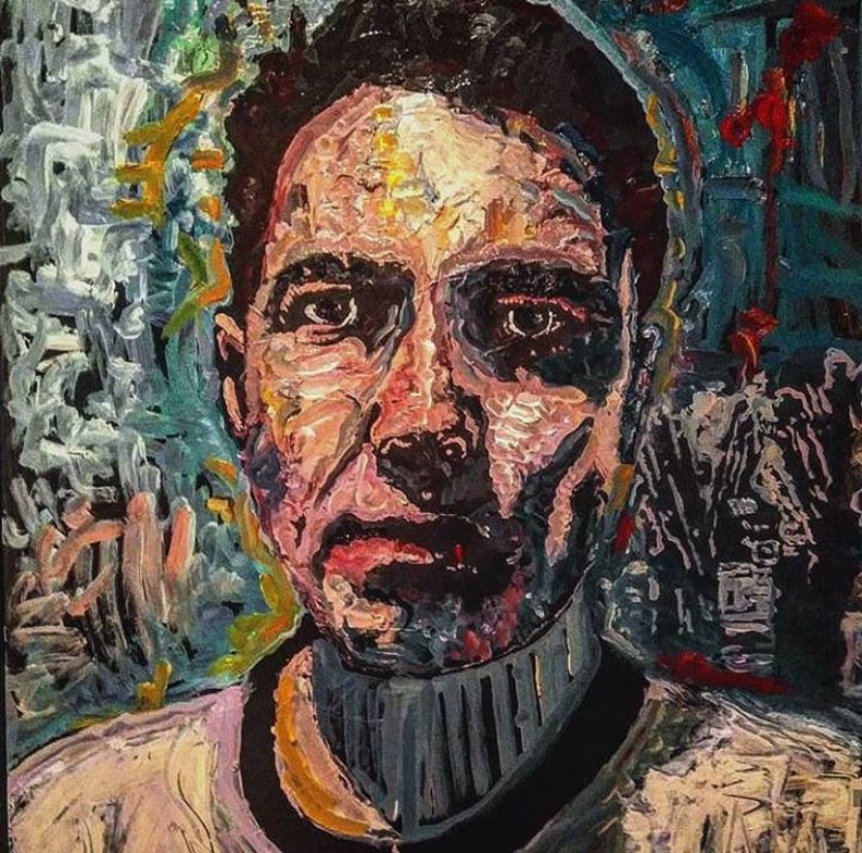 CUSTOM Painting on Canvas by Matt Pecson Pop Art Painting From Etsy