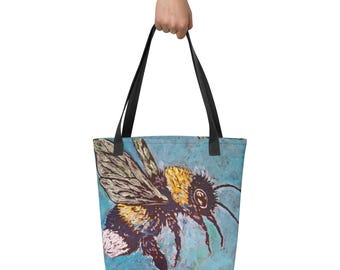Bolsa de mano con diseño de abeja, bolsas con diseño de abeja, bolso de hombro con diseño de abeja, regalo para amantes de la naturaleza, regalos para amantes de las abejas, regalo para profesores, bolsa de compras, mochila escolar