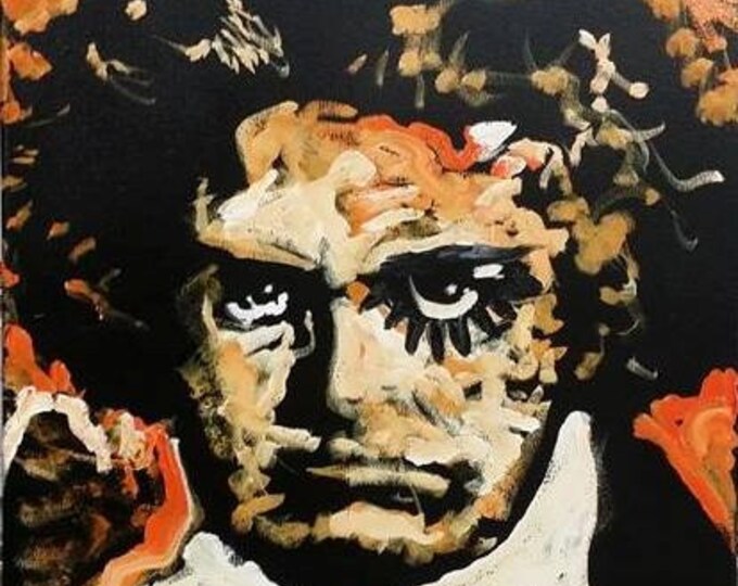 Beethoven Clockwork Orange by Matt Pecson 16x20 Pop Art Painting Urban