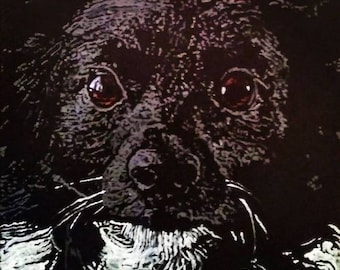 CUSTOM Pet Portrait from Photo by Matt Pecson Original Painting Best Selling Items Personalized Gift Personalized Decor