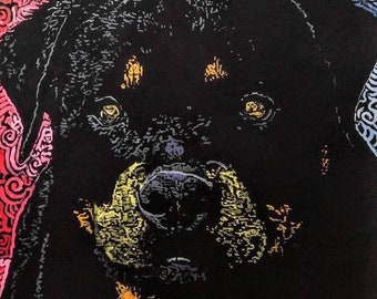 CUSTOM Pet Portrait Painting from Photo by Matt Pecson Best Selling Items Personalized Gifts Custom Pet Gifts