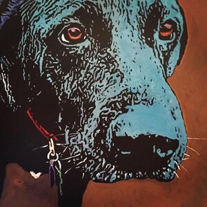 CUSTOM Pet Memorial Wall Art Custom Pet Portrait Painting Dog Portrait Cat Portrait