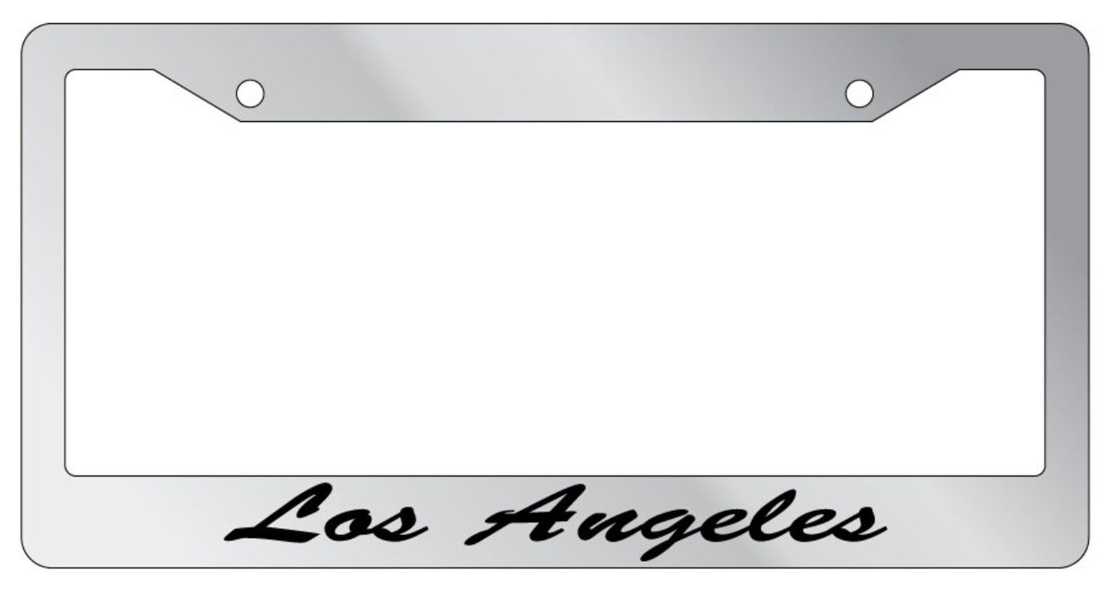 License Plate Frame Los Angeles Auto Accessory Etsy