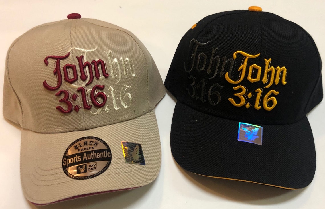 Assorted John 3:16 Medieval Christian Puff Hat | Etsy