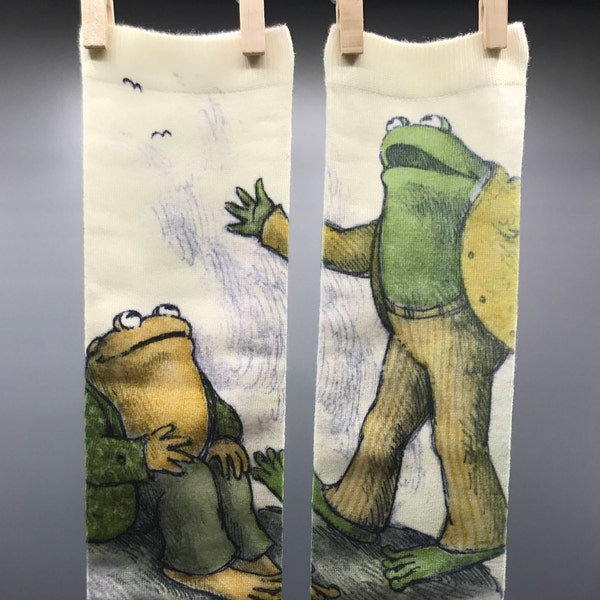 Frog and Toad Crew Socks | Book Lover Gift