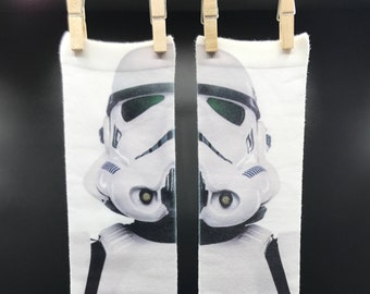 Stormtrooper Sock| Star Wars | The Empire | Crew Socks | Crazy Socks | Mens Novelty Socks | Womens Novelty Socks