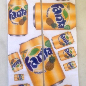 Fanta Pineapple | Soda | Pop | Wrap-around design