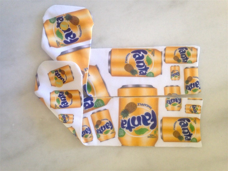 Fanta Pineapple Soda Pop Wrap-around design Bild 2