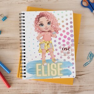 Cuaderno personalizado, Negocio de propiedad negra, Regreso a la escuela, Niña, Cuaderno personalizado, Cuaderno en espiral, Black Girl Magic, útiles escolares