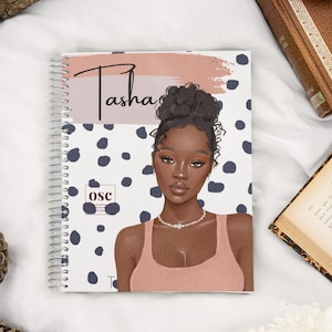 Black Girl Cuaderno Personalizado, Black Owned Business, Black Queen, Black Girl, Planificador Personalizado, Cuaderno Espiral, Black Girl Magic, Regalo